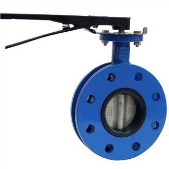 Bare Stem U Type Butterfly Valve